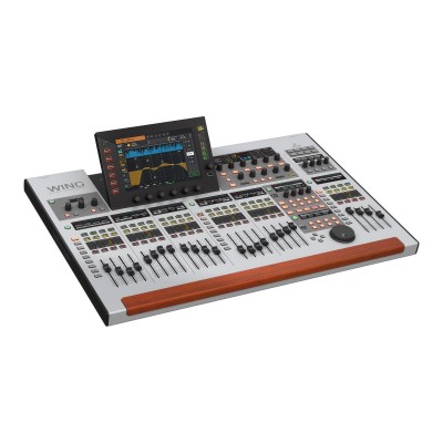 BEHRINGER WING - цифровой микшерный пульт, 48вх./28 шин, 24 фейдера, 10" сенсорный экран BEHRINGER WING - цифровой микшерный пульт, 48вх./28 шин, 24 фейдера, 10" сенсорный экран
