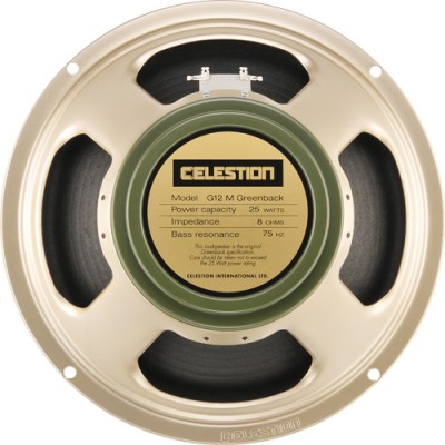 T1220BWD G12M Greenback Динамик 12", 8 Ом, 25Вт, Celestion