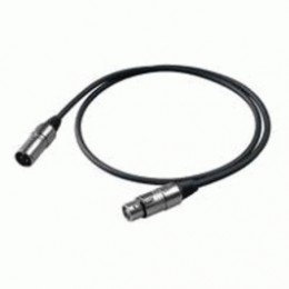 PROEL BULK250LU10 - микрофонный кабель, XLR (папа) <-> XLR (мама), длина - 10м PROEL BULK250LU10 - микрофонный кабель, XLR (папа) <-> XLR (мама), длина - 10м