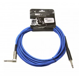 INVOTONE ACI1206/B - инструм. кабель, 6,3 джек моно <-> 6,3 джек моно угловой, длина 6 м (синий) INVOTONE ACI1206/B - инструм. кабель, 6,3 джек моно <-> 6,3 джек моно угловой, длина 6 м (синий)
