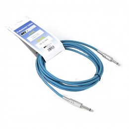 INVOTONE ACI1304/B - инструментальный кабель, 6,3 джек моно <-> 6,3 джек моно, длина 4 м (синий) INVOTONE ACI1304/B - инструментальный кабель, 6,3 джек моно <-> 6,3 джек моно, длина 4 м (синий)