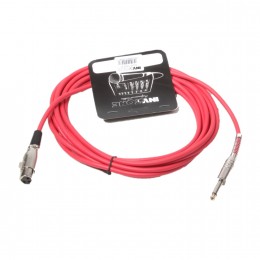 INVOTONE ACM1005/R - микрофонный кабель, 6,3 джек моно - XLR (мама), (красный) INVOTONE ACM1005/R - микрофонный кабель, 6,3 джек моно - XLR (мама), (красный)