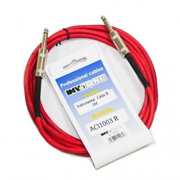 INVOTONE ACI1003/R - инструментальный кабель, 6,3 джек моно <-> 6,3 джек моно, длина 3 м (красный) INVOTONE ACI1003/R - инструментальный кабель, 6,3 джек моно <-> 6,3 джек моно, длина 3 м (красный)