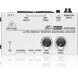 BEHRINGER MA400 - компактный мониторный усилитель для стерео-наушников BEHRINGER MA400 - компактный мониторный усилитель для стерео-наушников