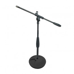 PROEL DST140BK - микрофонная стойка (укороченная), высота 305 мм - 410 мм. PROEL DST140BK - микрофонная стойка (укороченная), высота 305 мм - 410 мм.