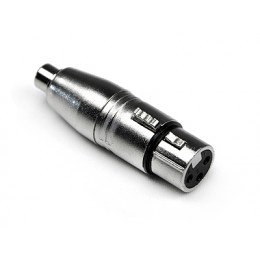 INVOTONE AD410 - переходник RCA <> 3P XLR мама, корпус металл INVOTONE AD410 - переходник RCA <> 3P XLR мама, корпус металл