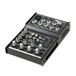 INVOTONE MX5 - микшерный пульт, 1 микрофонный вход, ,XLR и балансный Jack,2 стерео входа INVOTONE MX5 - микшерный пульт, 1 микрофонный вход, ,XLR и балансный Jack,2 стерео входа