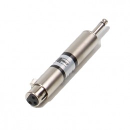 INVOTONE J123F - переходник 3P XLR мама <-> 6.35мм моно джек папа, корпус металл INVOTONE J123F - переходник 3P XLR мама <-> 6.35мм моно джек папа, корпус металл