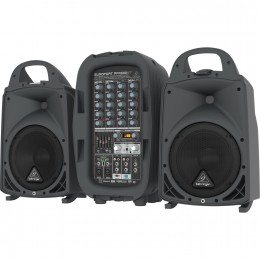 BEHRINGER PPA500BT - 6-кан. порт. система звукоусиления, 8'+1', 2х250Вт 4Ом, 2х160Вт 8Ом, DSP. BEHRINGER PPA500BT - 6-кан. порт. система звукоусиления, 8'+1', 2х250Вт 4Ом, 2х160Вт 8Ом, DSP.