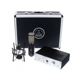 AKG P820 - микрофон ламповый , предусилитель, SH300 'паук', КЕЙС AKG P820 - микрофон ламповый , предусилитель, SH300 'паук', КЕЙС