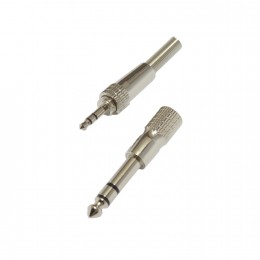 INVOTONE J215SET - джек стерео, кабельный, 3.5 мм , с переходником на 6.3 мм., корпус металл INVOTONE J215SET - джек стерео, кабельный, 3.5 мм , с переходником на 6.3 мм., корпус металл