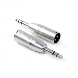 INVOTONE AD460S - переходник джек стерео 6.3мм <> XLR 3Р папа , корпус металл INVOTONE AD460S - переходник джек стерео 6.3мм <> XLR 3Р папа , корпус металл