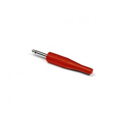 INVOTONE J180/R - джек моно, кабельный, 6.3 мм, цвет красный, корпус пластик INVOTONE J180/R - джек моно, кабельный, 6.3 мм, цвет красный, корпус пластик