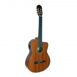 SAMICK CNG-1CE/N - классическая гитара 4/4 с подключением, корпус cutaway, махагон, цвет натуральный SAMICK CNG-1CE/N - классическая гитара 4/4 с подключением, корпус cutaway, махагон, цвет натуральный