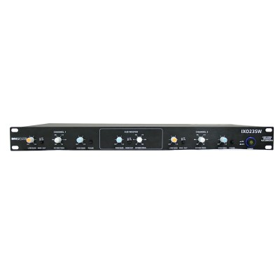INVOTONE IXO23SW - кроссовер двухполосный стерео с моно выходом на субвуфер