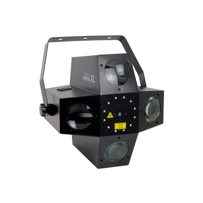 INVOLIGHT Ventus XL - LED световой эффект, RGBW 25x 1Вт, строб 12х 1 Вт W, лазер 50 мВт G, 100 мВт R INVOLIGHT Ventus XL - LED световой эффект, RGBW 25x 1Вт, строб 12х 1 Вт W, лазер 50 мВт G, 100 мВт R