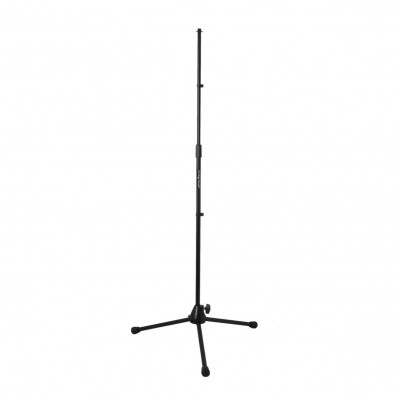 ONSTAGE MS9700B+ - микрофонная стойка прямая, тренога, регулируемая высота,усиленная, черная