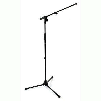 TEMPO MS200BK - микрофонная стойка, тренога, телескопич. "журавль" TEMPO MS200BK - микрофонная стойка, тренога, телескопич. "журавль"