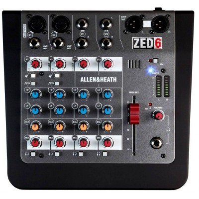 Микшерный пульт ALLEN&HEATH ZED6 Микшерный пульт ALLEN&HEATH ZED6