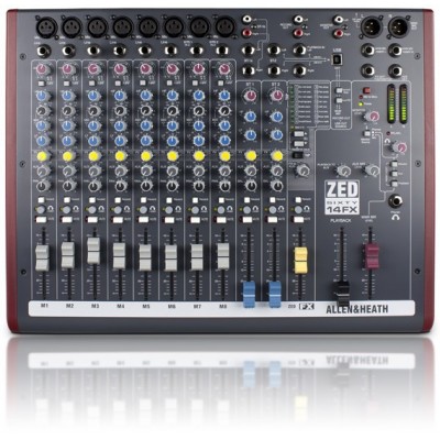 Микшерный пульт ALLEN&HEATH ZED60-14FX Микшерный пульт ALLEN&HEATH ZED60-14FX