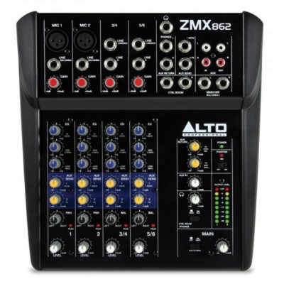 Микшерный пульт ALTO ZMX862 Микшерный пульт ALTO ZMX862