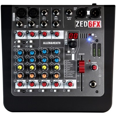Микшерный пульт ALLEN&HEATH ZED6FX Микшерный пульт ALLEN&HEATH ZED6FX