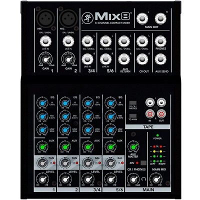 Микшерный пульт MACKIE Mix8 Микшерный пульт MACKIE Mix8