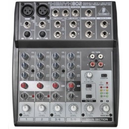 Микшерный пульт BEHRINGER XENYX 802 Микшерный пульт BEHRINGER XENYX 802