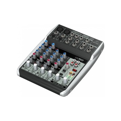 BEHRINGER Q802USB - микшер 2 микрофонных пред, 1 FX посыл, 1 стерео Aux возврат,2-Bus, встр. USB BEHRINGER Q802USB - микшер 2 микрофонных пред, 1 FX посыл, 1 стерео Aux возврат,2-Bus, встр. USB