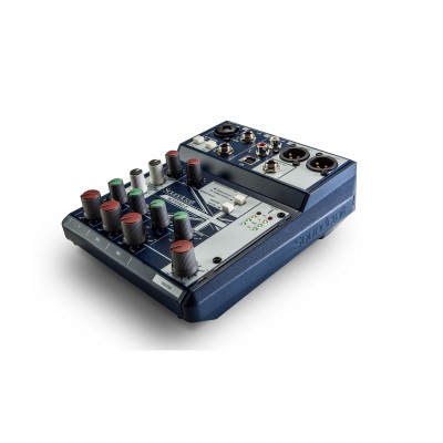 SOUNDCRAFT Notepad-5 - компактный 5-канальный микшерный пульт с USB