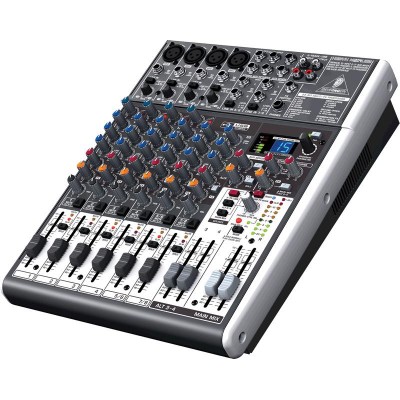 BEHRINGER X1204USB - микшер,4 моно, 2 стерео,2 AUX-шины, процессор эффектов, интегрированный USB BEHRINGER X1204USB - микшер,4 моно, 2 стерео,2 AUX-шины, процессор эффектов, интегрированный USB