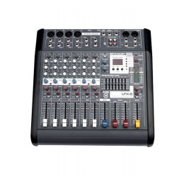 LFX-8MT Микшерный пульт 8 каналов, 400Вт, USB, Leem LFX-8MT Микшерный пульт 8 каналов, 400Вт, USB, Leem
