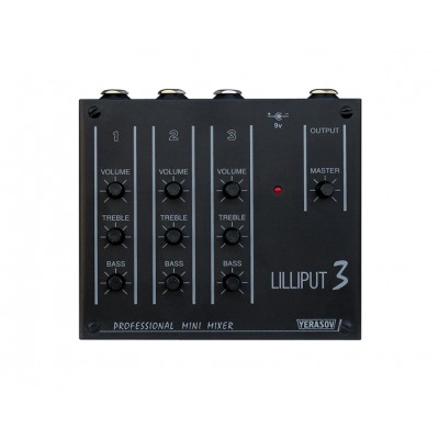 LILLIPUT-3A Микшерный пульт, 3 линейных входа, Yerasov LILLIPUT-3A Микшерный пульт, 3 линейных входа, Yerasov