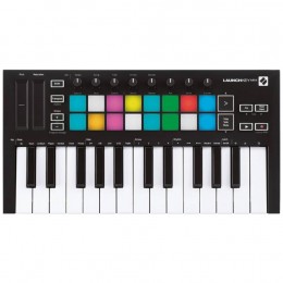NOVATION LaunchKey Mini MK3 контроллер, 25 клавиш, 16 полноцветных чувствительных... NOVATION LaunchKey Mini MK3 контроллер, 25 клавиш, 16 полноцветных чувствительных...